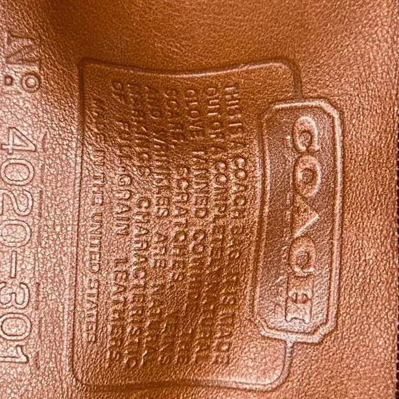 Coach Leather Backpack 90s Vintage - Picture 3 of 4